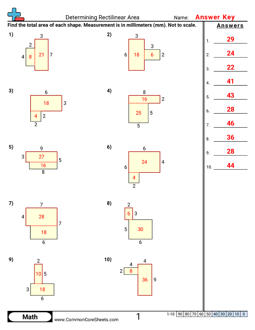  - rectilinear-area worksheet