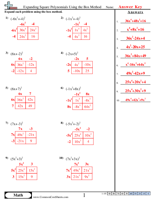  - expanding-square-polynomials-using-the-box-method worksheet