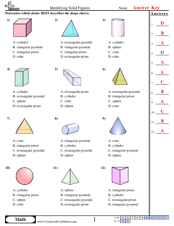  - identifying-solid-shapes worksheet